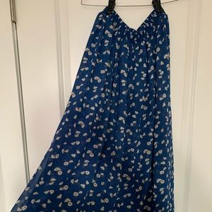 Long, Floral Skirt